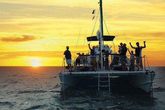 sunset catamaran hawaii oahu