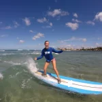 surfing girl ocean ala moana