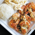 garlic shrimp rice food hawaii oahu