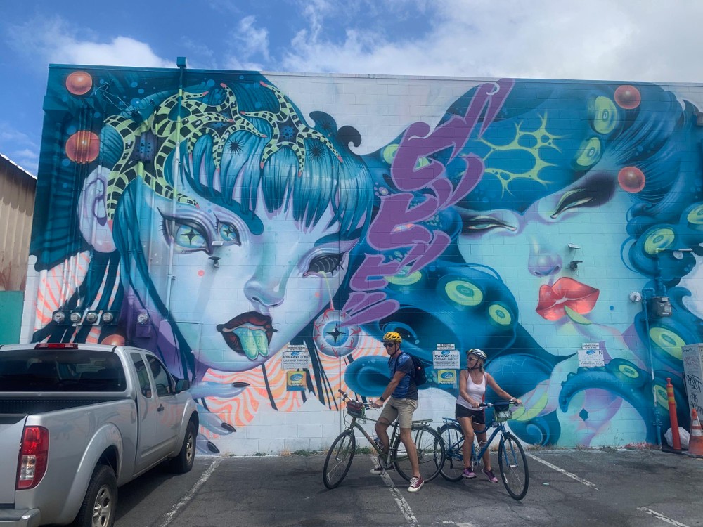 bike tour mural honolulu