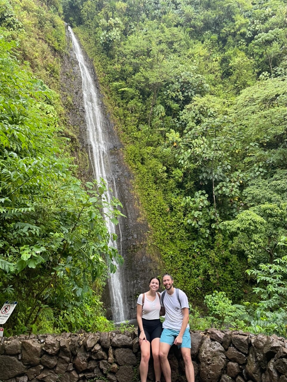 hawaii kaimana tours waterfall rainforest