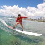 surfing waikiki hawaii ocean