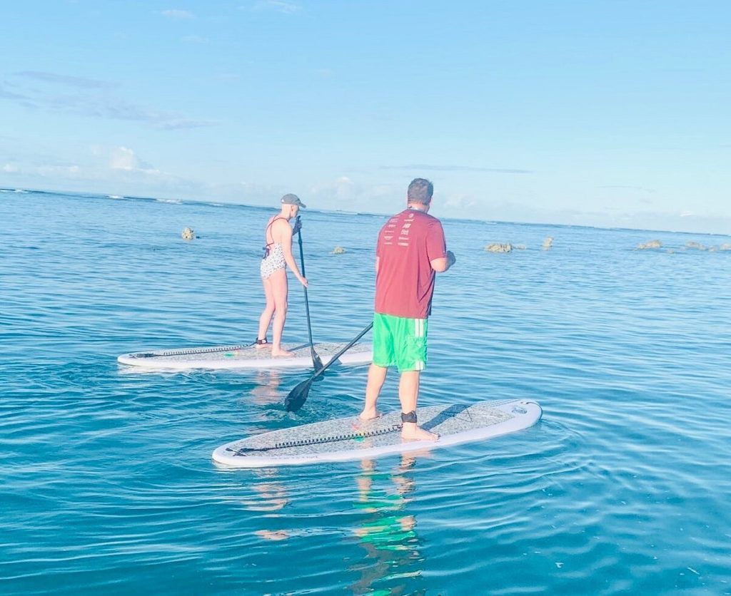 stand up paddle oahu hawaii yoga floats