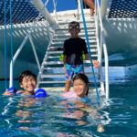 kids swim catamaran oahu hawaii