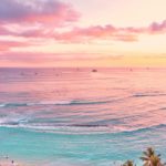 oahu hawaii beach beach sunset